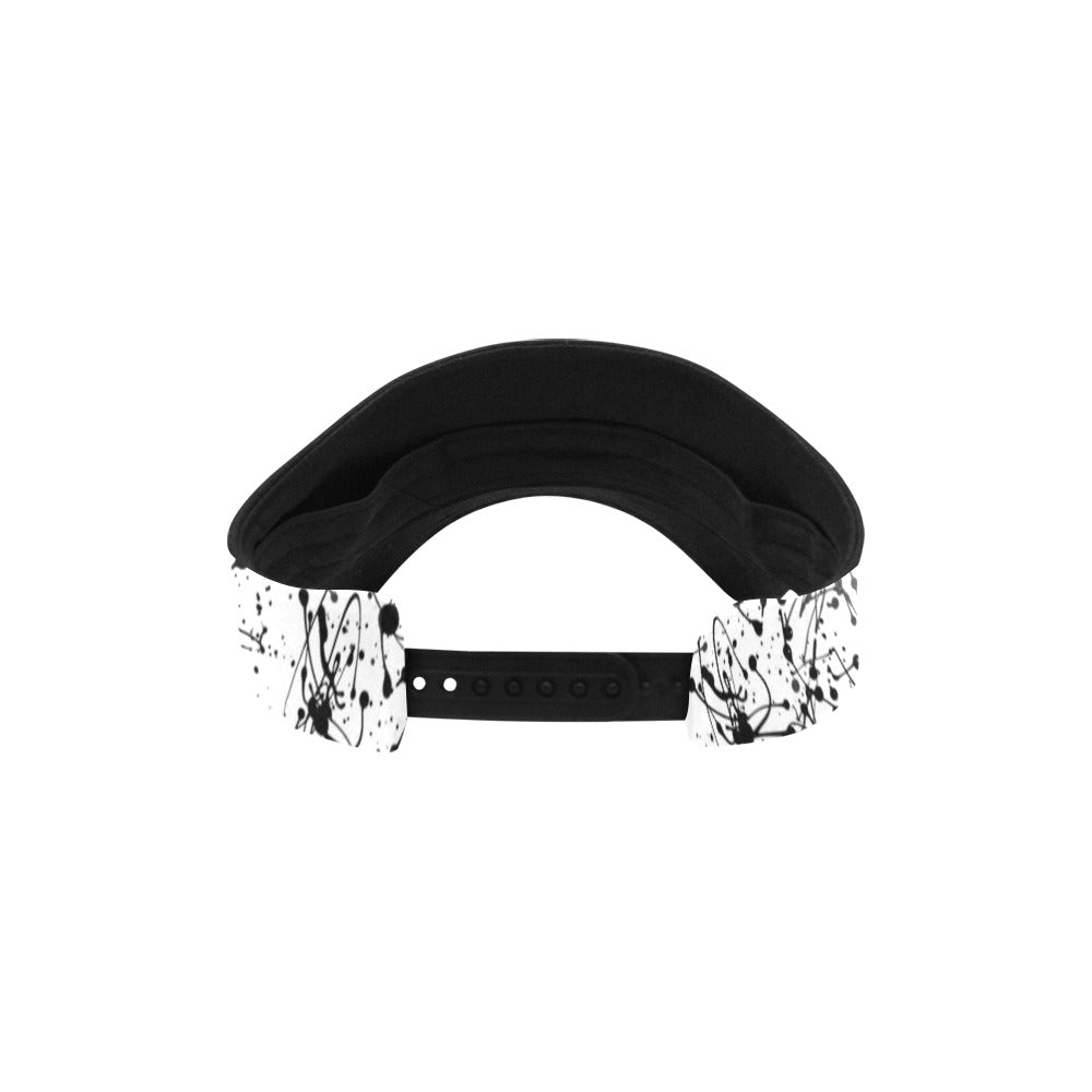 Splatter Print Design LKS305 Unisex Sun Visor