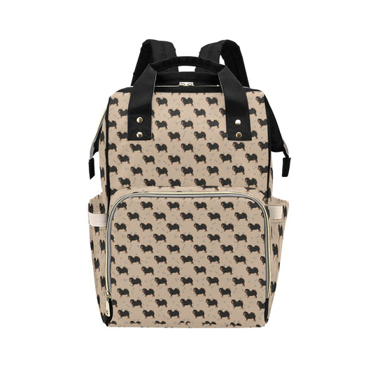 Tibetan Mastiffs Print Design LKS301 Diaper Bag Backpack