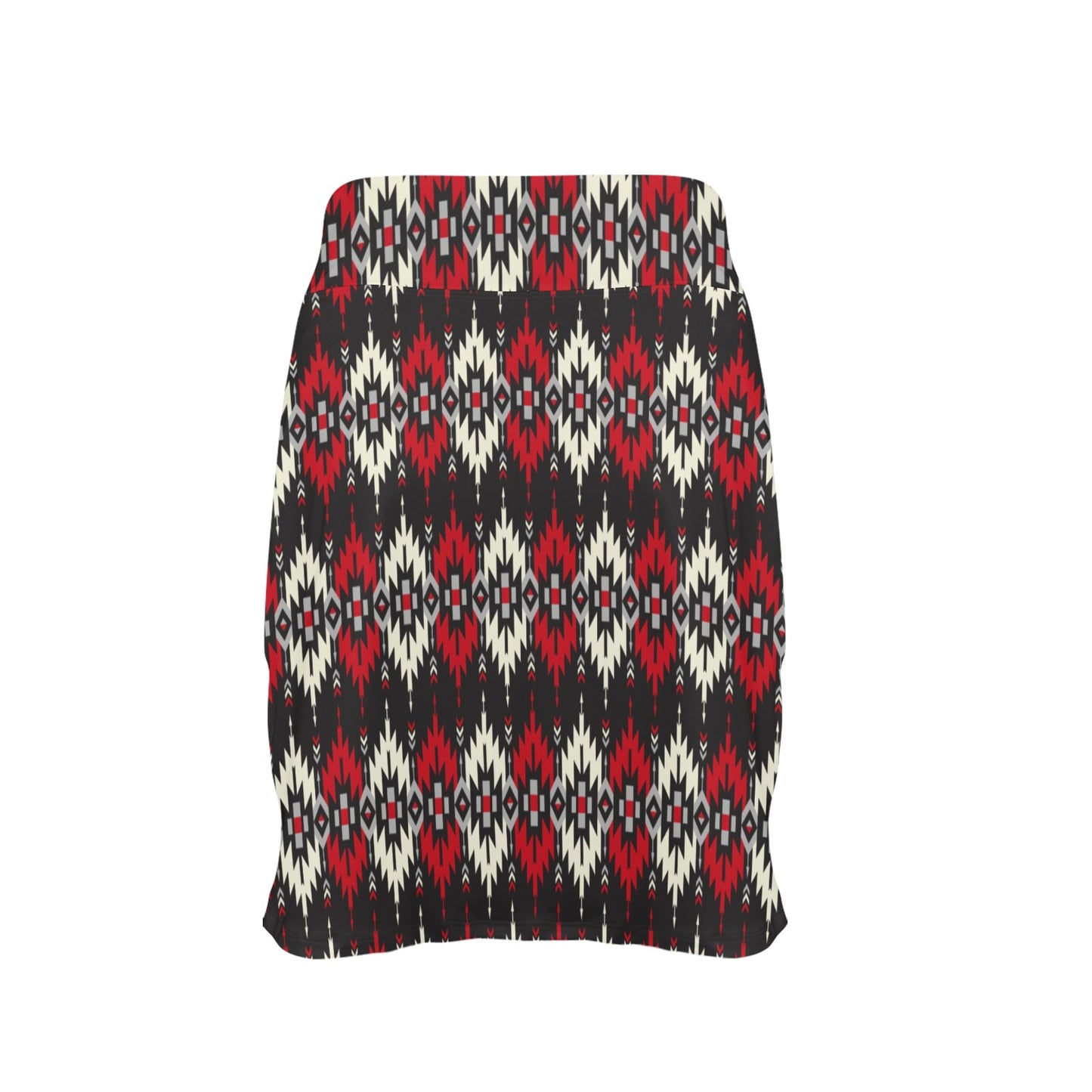 Southwestern Pattern 17" Golf & Pickleball Skort with Pockets