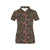 Dragonfly Pattern Print Design 02 Women's Polo Shirt