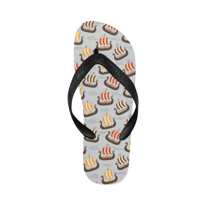 Vikings Print Design LKS308 Flip Flops