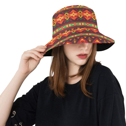 Southwest Pattern Print Design LKS309 Unisex Bucket Hat