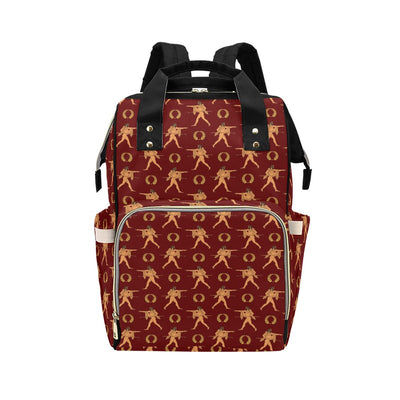 Ancient Greek Print Design LKS307 Diaper Bag Backpack