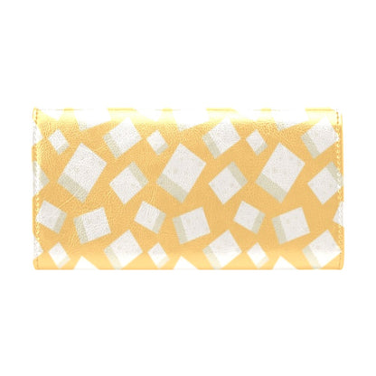 Tofu Print Design LKS302 Women's Trifold Wallet
