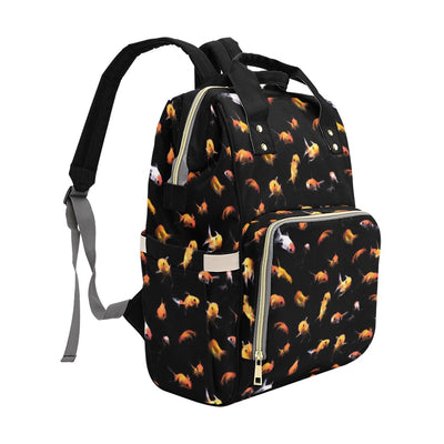 Goldfish Print Design LKS402 Diaper Bag Backpack