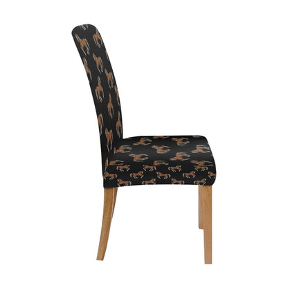 Horse Print Design LKS3010 Dining Chair Slipcover