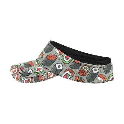 Sushi Print Design LKS301 Unisex Sun Visor