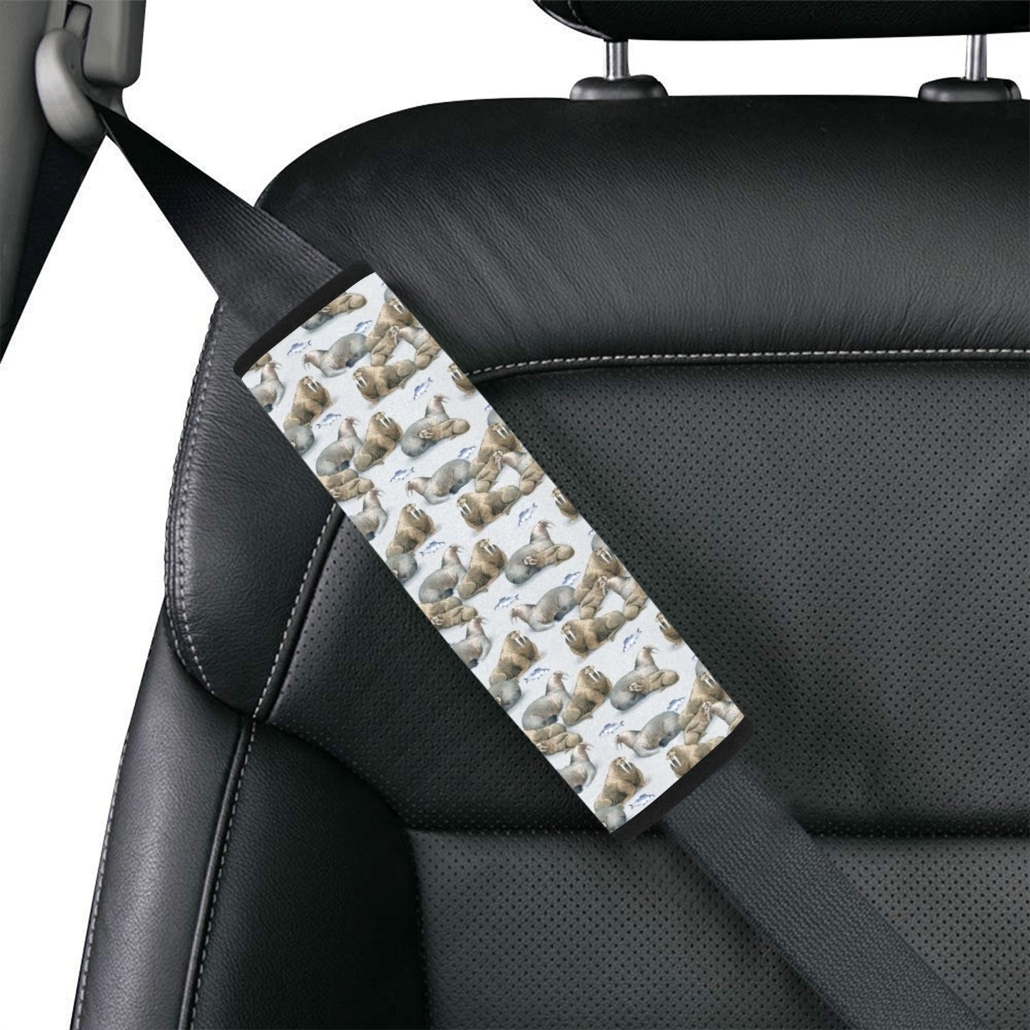 Walrus Print Design LKS401 Car Seat Belt Cover