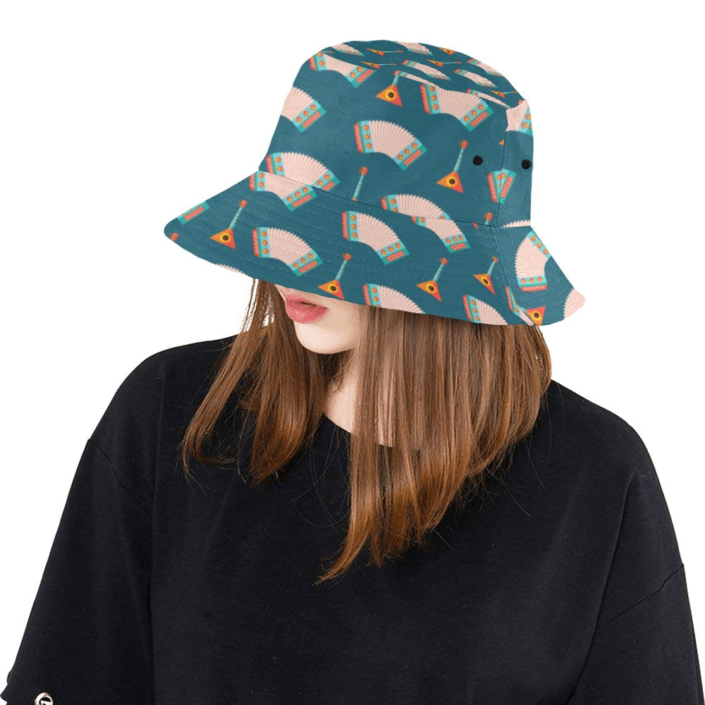 Accordion Print Design LKS402 Unisex Bucket Hat