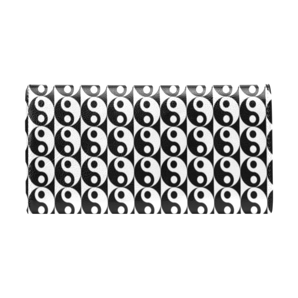 Yin Yang Classic Pattern Design Print Women's Trifold Wallet