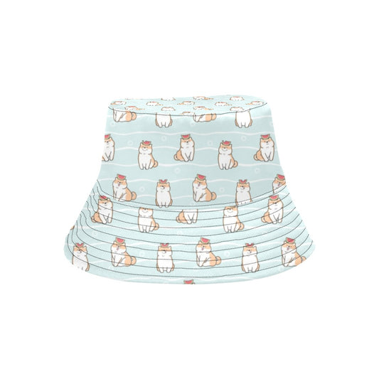 Shiba Inu Print Design LKS3011 Unisex Bucket Hat