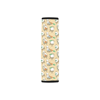 Guinea Pig Print Design LKS401 Car Seat Belt Cover