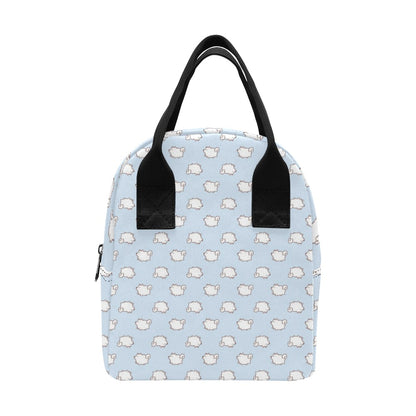 Samoyeds Print Design LKS301 Insulated Lunch Bag