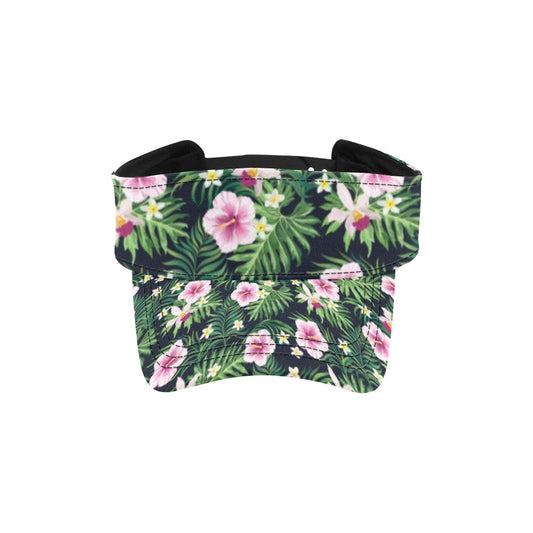 Hibiscus Tropical Print Design LKS309 Unisex Sun Visor