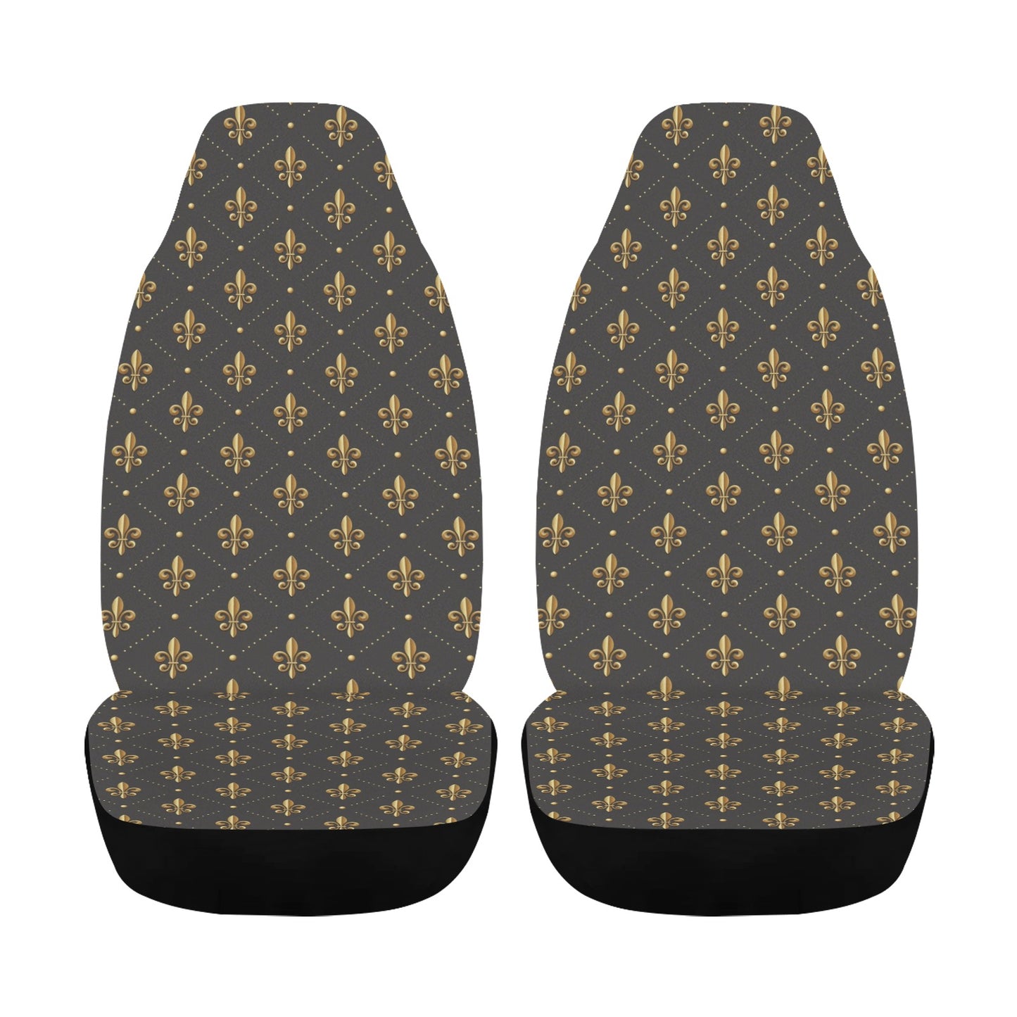 Fleur De Lis Print Design LKS402 Car Seat Covers