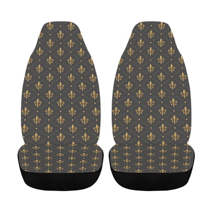 Fleur De Lis Print Design LKS402 Car Seat Covers