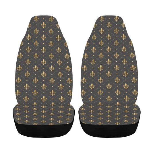 Fleur De Lis Print Design LKS402 Car Seat Covers