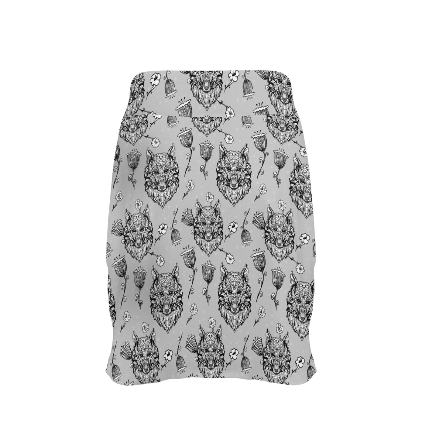 Tribal Pattern Print Design LKS306 17" Golf & Pickleball Skort with Pockets