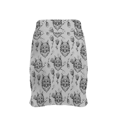 Tribal Pattern Print Design LKS306 17" Golf & Pickleball Skort with Pockets