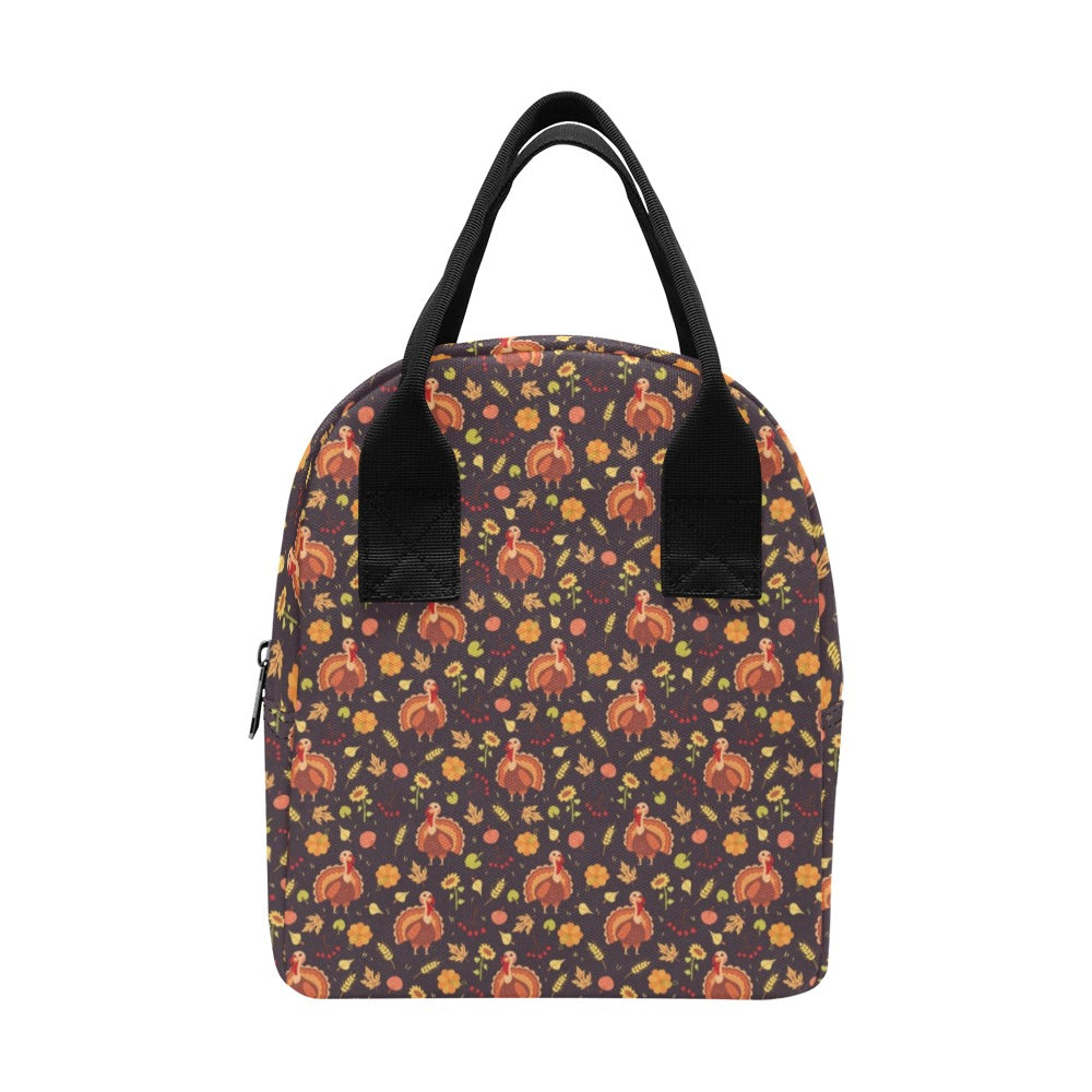 Thanksgiving Print Design LKS305 Insulated Lunch Bag