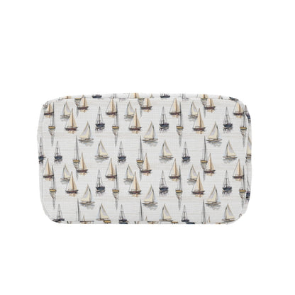 Sailboat Paint Pattern Print Design LKS307 Insulated Lunch Bag