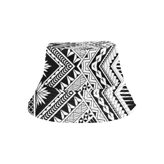 Samoan Tattoo Style Print Design LKS307 Unisex Bucket Hat