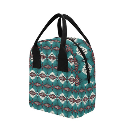 Southwest Pattern Print Design LKS308 Insulated Lunch Bag
