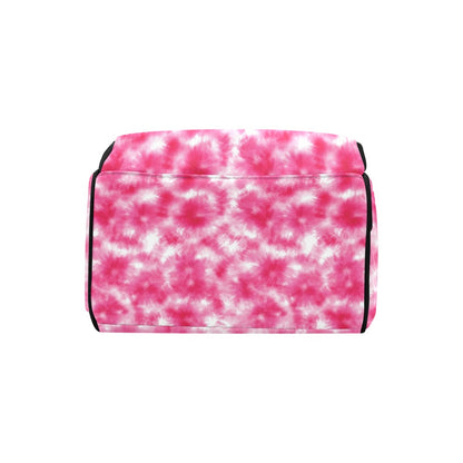 Tie Dye Pink Print Design LKS304 Diaper Bag Backpack