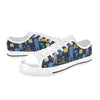 Scuba Equipment Print Design LKS305 Women's White Low Top Shoes