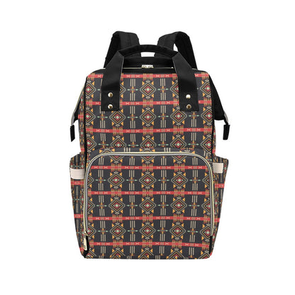 Southwest Pattern Print Design LKS303 Diaper Bag Backpack