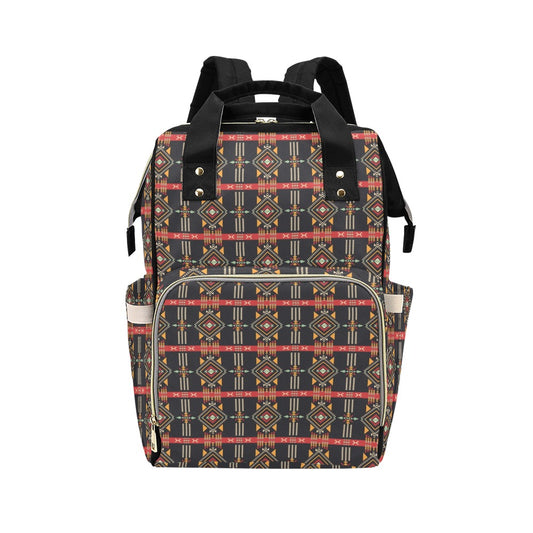 Southwest Pattern Print Design LKS303 Diaper Bag Backpack