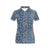 Jean Paisley Pattern Print Design 01 Women's Polo Shirt