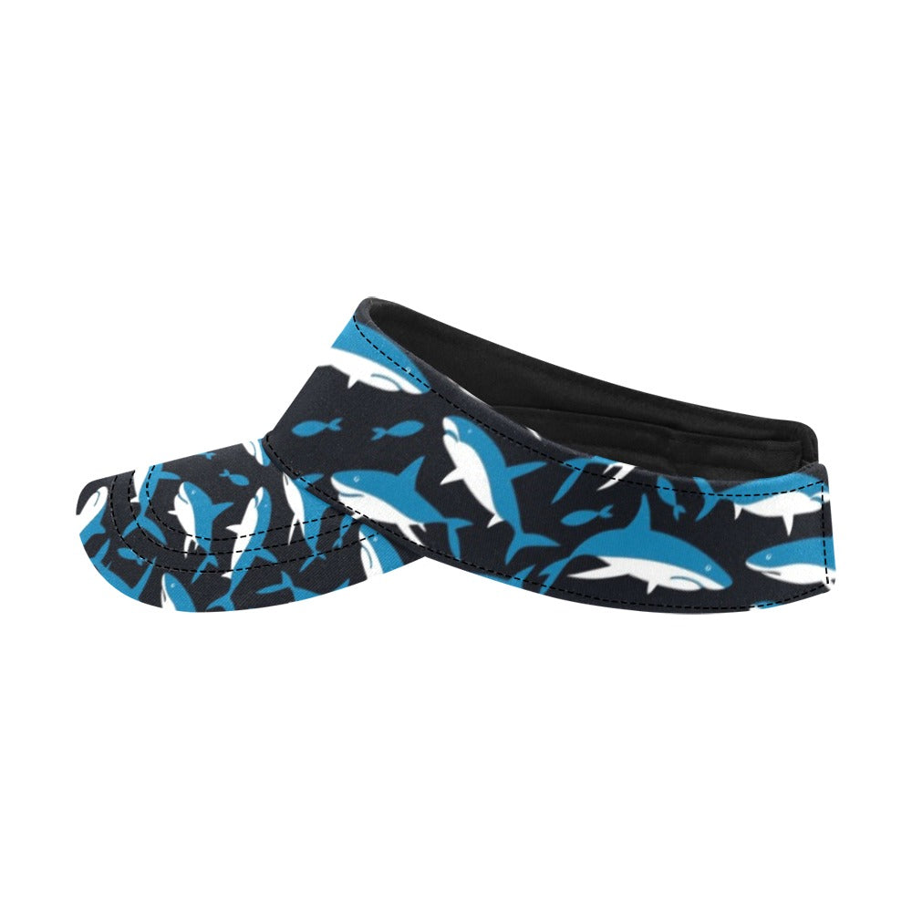 Shark Print Design LKS303 Unisex Sun Visor