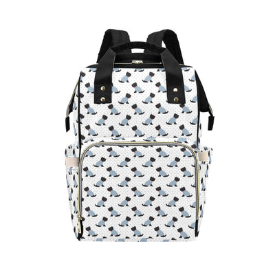 Scottish Terriers Print Design LKS3013 Diaper Bag Backpack