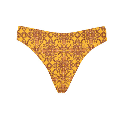 Octopus Background Design Print Women's Thongs