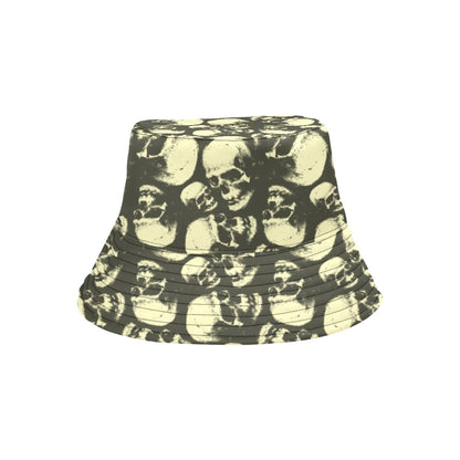 Skull Print Design LKS302 Unisex Bucket Hat