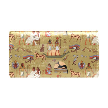Ancient Greek Classic Pattern Design LKS305 Women's Trifold Wallet