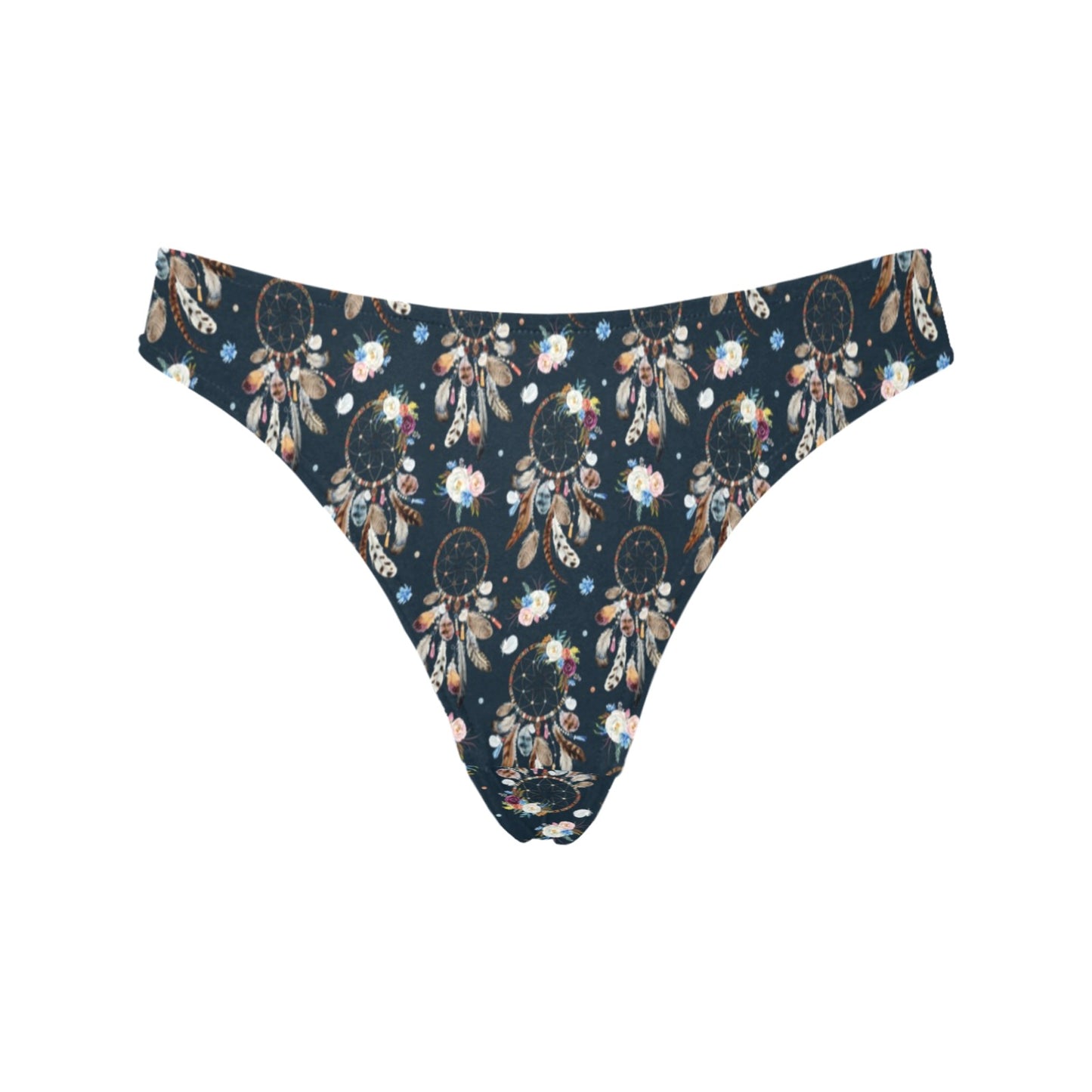 Dream Catcher Boho Floral Style Women's Thongs