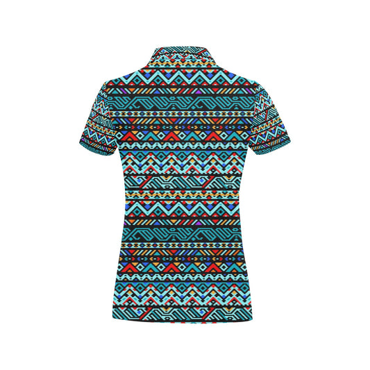 Southwestern Style Women's Polo Shirt