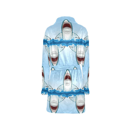 Shark Bite Women's Fleece Robe