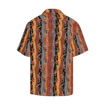 lizard Print Design LKS403 Men's Men's Hawaiian Shirt