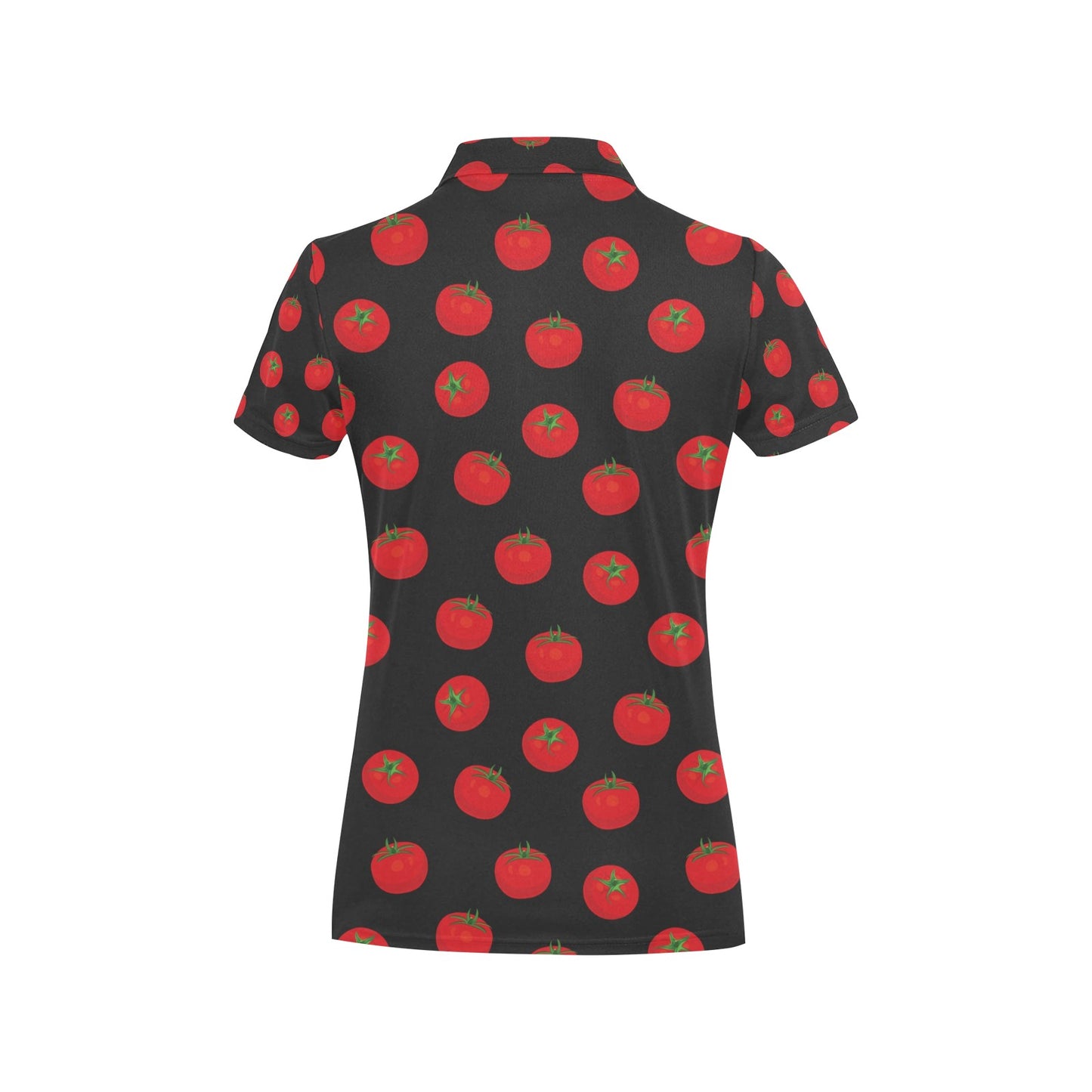 Tomato Print Design LKS305 Women's Polo Shirt