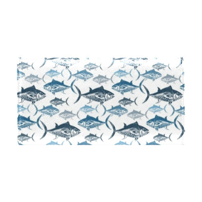 Tuna Fish Print Design LKS303 Women's Trifold Wallet