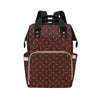 Sausage Print Design LKS302 Diaper Bag Backpack