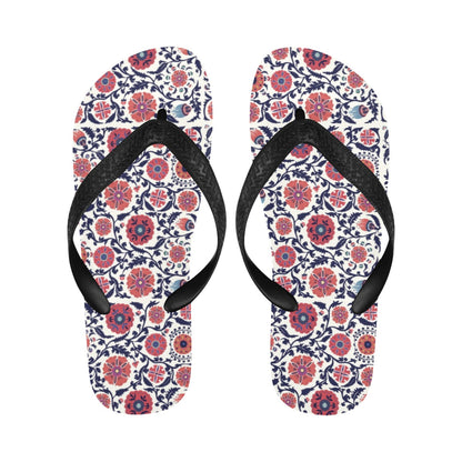 Suzani Print Design LKS304 Flip Flops