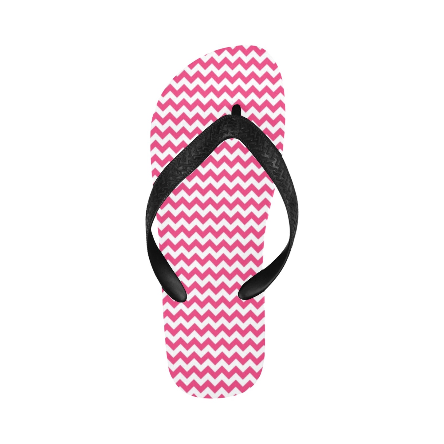 Chevron Print Design LKS402 Flip Flops