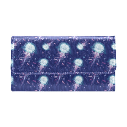 Jellyfish Cute Design Women's Trifold Wallet
