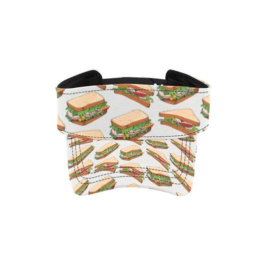 Sandwich Print Design LKS302 Unisex Sun Visor