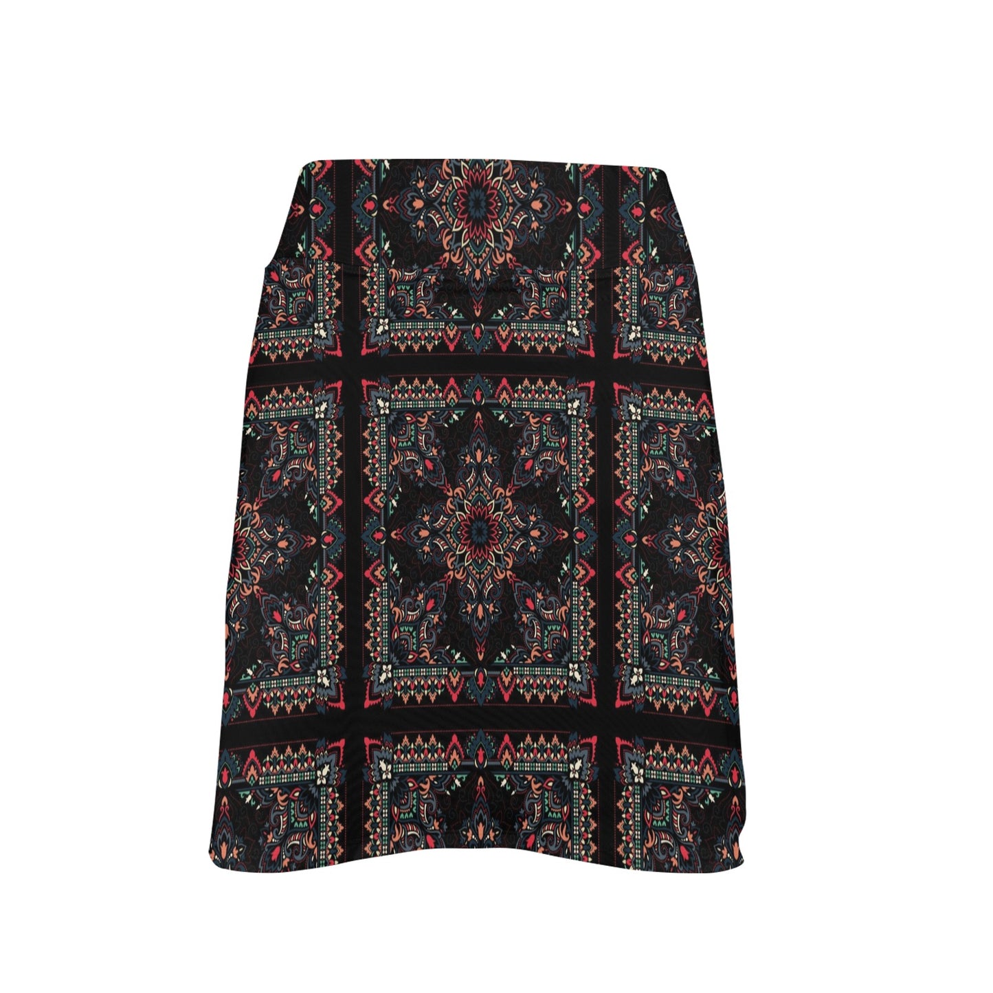 Bandana Print Design LKS307 17" Golf & Pickleball Skort with Pockets