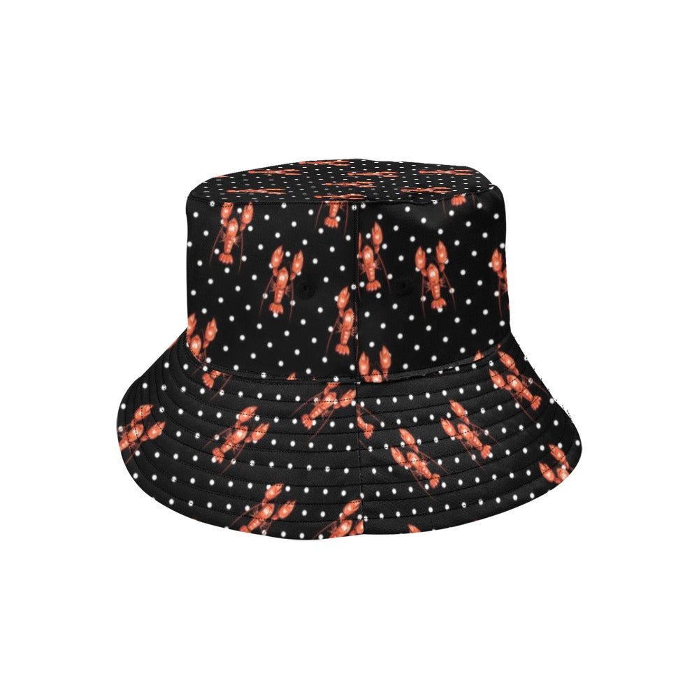 Lobster Print Design LKS401 Unisex Bucket Hat